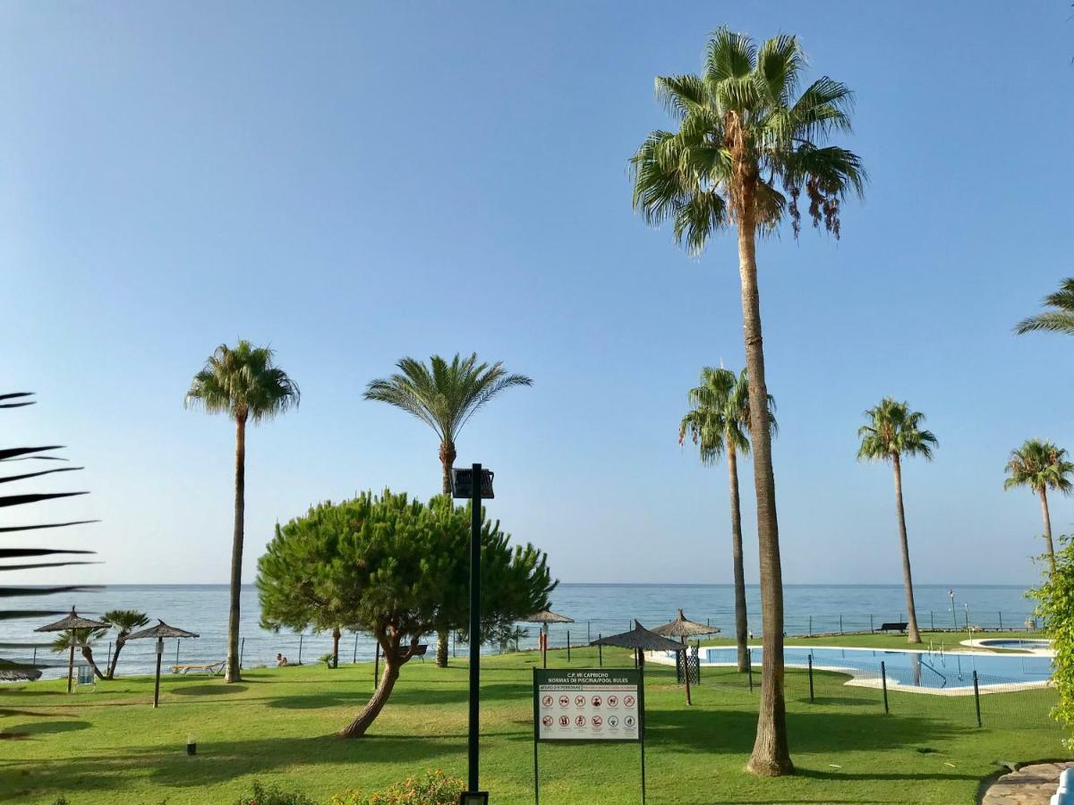 Mi Capricho, Beachfront, Grownfloor, Private Garden & Terrace Sitio de Calahonda Exteriör bild